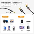 thumbnail image 3 of Cable de audio SAMZHE de 3,5 mm a RCA, 5 m, divisor en Y, 3 of 9