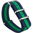 thumbnail image 2 of NATO Strap Premium Ballistic Unisex Nylon Watch Strap 18mm, 2 of 7