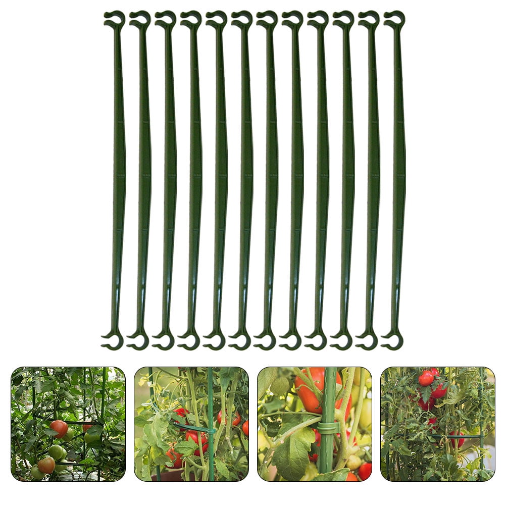3 Pieces Pile Arm Tomato Cage Supports Garden Stakes Plants Indoor Tomatillo