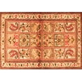 thumbnail image 1 of Ahgly Company Indoor Rectangle Persian Orange Traditional Area Rugs, 8' x 10', 1 of 1