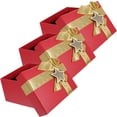 thumbnail image 3 of GOOHOCHY 3 cajas de dulces navideñas para regalo, caja pequeña para envolver regalos, cajas de papel para dulces navideños, 3 of 8