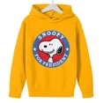 thumbnail image 3 of Sudadera con capucha para niños y niñas, de Snoopy, de dibujos animados blancos, de anime, 2024, 3 of 5