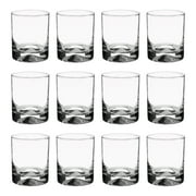 Manhattan Rocks Whiskey Glass 1.75 oz. Set of 12, Bulk Pack - Perfect for Scotch, Bourbon, Whiskey, Cocktail - Clear