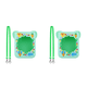 thumbnail image 1 of Funda Protectora Silicona Anticaída Compatible Con BITZEE Interactive Toy Digital Pet() Verde, 1 of 9