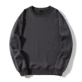thumbnail image 2 of Camisetas sencillas de gran tamaño para hombre, camisetas de talla grande, sudaderas holgadas para hombre, jersey de algodón 100 % unicolor, citas, ropa emo de alta marca, 2 of 4