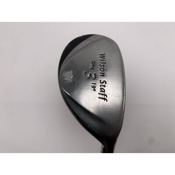 Pre-Owned Wilson Staff DH6 3 Hybrid 19* Aldila NVS Orange 85g Stiff Graphite Mens RH
