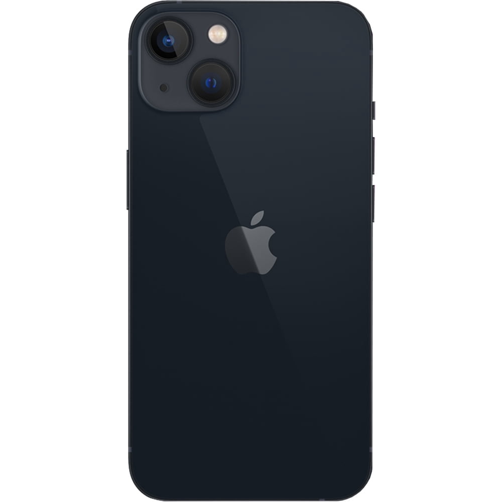 No Plan-Unlocked Device, Apple, iPhone 13, Cell Phone, 128GB 6GB RAM, Midnight