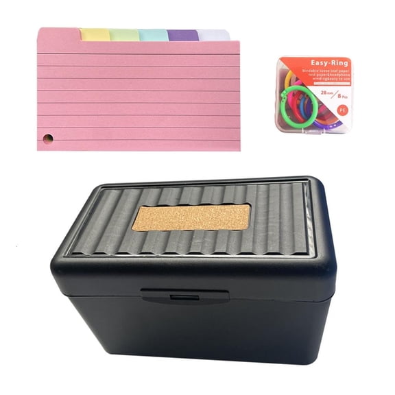 Giaone Ruled Notecard 150/200 Sheets Cards Divider Card Tabbed Index Paper