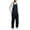Black, variant on CHEROKEE Mens Snow Bibs - Insulated Weatherproof Ski Snow Pants Winter Overalls for Men