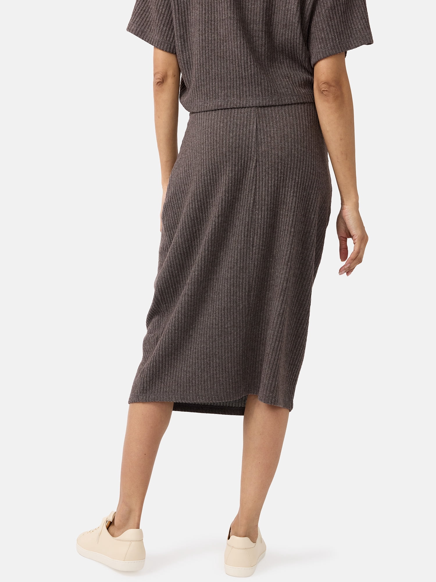 Ingrid & Isabel For Every Belly Women's Maternity Ribbed Skirt, Sizes S-XXL