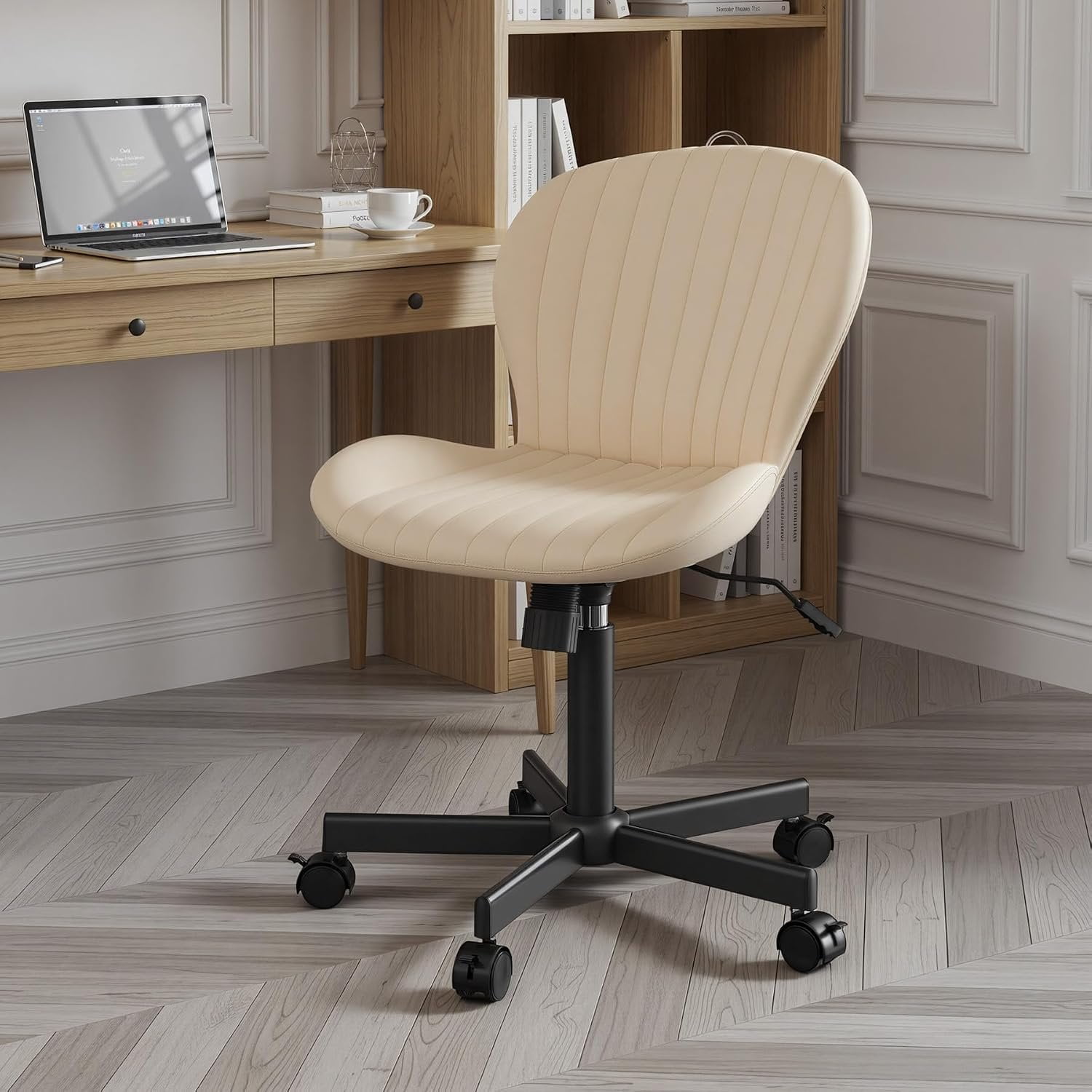 armless office chair adjustable height product