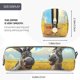thumbnail image 3 of Fotbe Funny Countryside Donkey Estuche para Lápices de Cuero con Estampado, Estuche con Cremallera Resistente, Organizador Compacto y Elegante para Papelería, 3 of 7