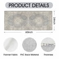thumbnail image 3 of Washable Kitchen Runner Rug 2x5 ft, Non Slip Soft Low Profile Kitchen Rug with PVC Backing, Vintage Distressed Medallion Oriental Rug for Kitchen Sink, Hallway & Laundry Room, 3 of 6