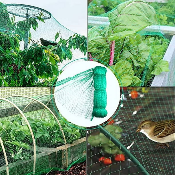 Red De Barrera De Jardín, Cubiertas Para Plantas, 8 X 24 Pies, Malla Extrafina, 30 % De Red Solar, Malla De Protección Solar Verde Para Verduras, Frutas, Flores, Cultivos, Cubierta De