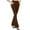 ZB-Brown, variant on CFLVAEK Flare Dress Pants Women Tummy Control Elastic High Waisted Work Slacks Soft Bootcut Plain Color Office Trousers Casual Tall Length Lounge Business Pants XXL Gray