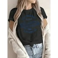 thumbnail image 1 of Vintage Graphic Casual T-Shirts for Women in Spring And Summer, 1 of 6