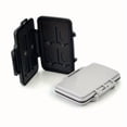 thumbnail image 4 of Estbridge Durable Waterproof & Shockproof Memory Card Storage Box with Multiple Compartments - White & Black Plastic Organizer for Secure Card Protection  Card Box Storage, 4 of 6