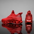 thumbnail image 4 of Men's Running Shoes for Men，Footwear Hollow Sole Sneakers Lightweight Casual Walking Shoes Men, 4 of 8