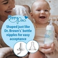 thumbnail image 2 of Chupete para bebé Dr. Brown's HappyPack, 100% silicona, 0-6 m, paquete de 8, 2 of 9