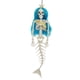 thumbnail image 5 of Halloween Flexible Sirena Esqueleto La Casa Encantada (lago) Azul, 5 of 9
