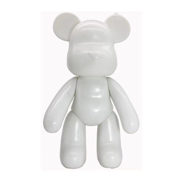 Cartoon Diy Coloring Stilly Vinyl White Embryo Toy Non-plaster Piggy Bank-SinKeeU