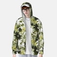 thumbnail image 2 of KLL Hawaii Palms Imprimé Sweat à Capuche Homme Femme UPF 50+ Protection Solaire Extérieur Manches Longues Pêche Randonnée Performance Shirt-3TG, 2 of 7