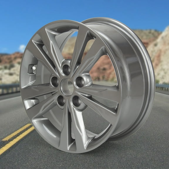 New 16'' x 6.5'' Replacement Alloy Wheel Rim for Hyundai Elantra 2016 2017 2018, 52910F3200