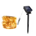 thumbnail image 1 of Solar copper light string Christmas LED decorative lights copper star light string light string 8 function modes 100/200/300/400 LED white light/warm white light/mixed color/blue light, 1 of 8