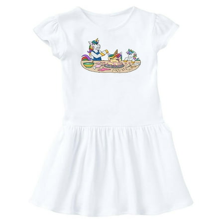 

Inktastic Baking Fail Unicorn Gift Baby Girl Dress