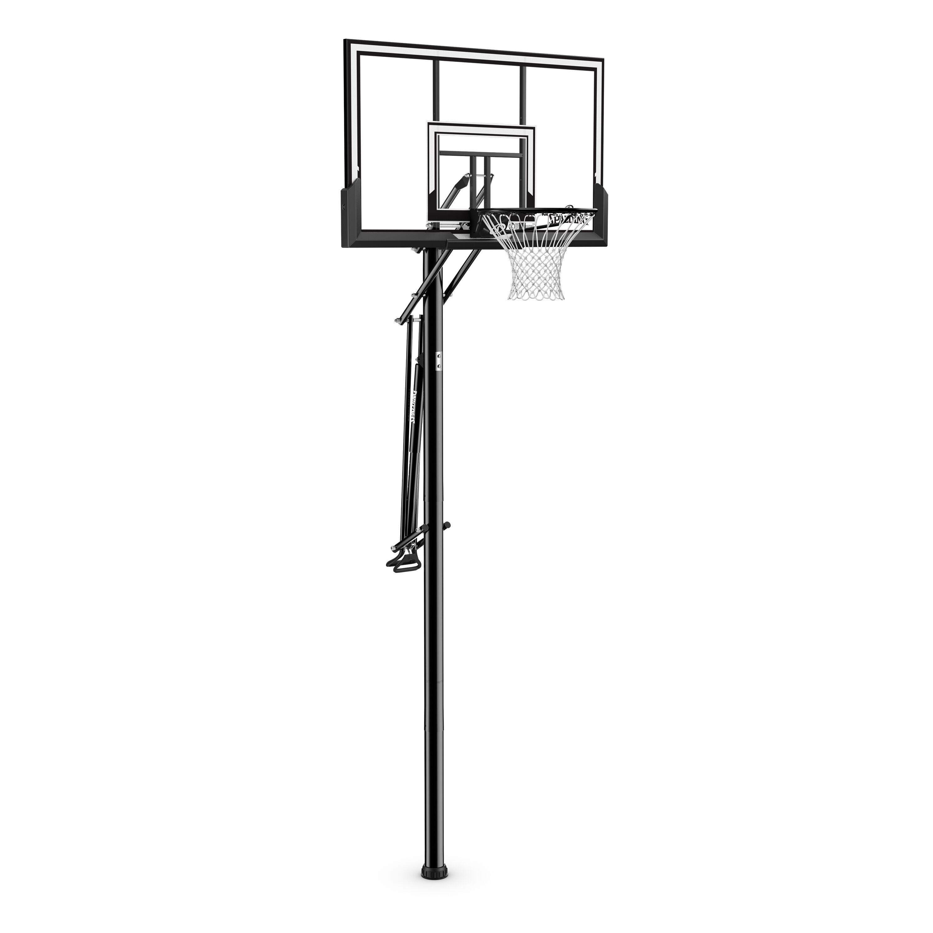 Spalding 52 In. Performance Acrylic AccuGlide® In Ground Basketball