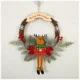 thumbnail image 3 of Christmas Wreath Artificial Dead Branches Garlands Hanging Floral Foliage Garland for New Year Xmas Navidad Decoration Ornaments, 3 of 5
