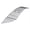Chrome, variant on APS Compatible with Honda Odyssey 2005-2007 Lower Bumper Stainless Steel Black 8x6 Horizontal Billet Grille Insert H67120J
