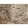 thumbnail image 4 of Ambesonne Brown Quilted Bedspread Set 3 Pcs, Desert Marpat Camo Motif, Queen Size, Pale Brown Cinnamon, 4 of 5