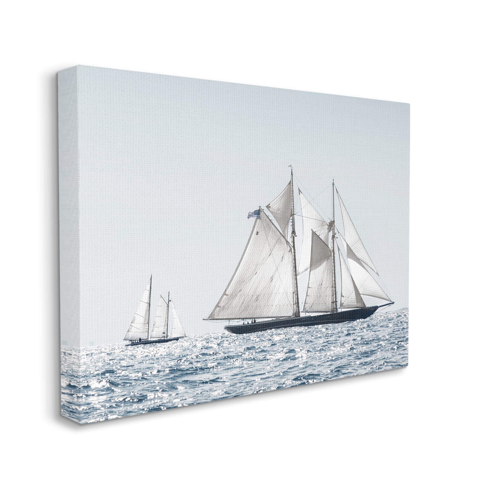 Stupell Industries Traditional Sailboat Vessel Boat on Water Photography, 48 x 36, Design by Danita Delimont