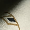 thumbnail image 7 of Rugs USA x Nate Berkus Yves Bordered Wool Cozy Area Rug, 4' x 6', Yves Ivory, 7 of 7
