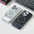 thumbnail image 2 of Titanium Hard Luxury Magsafe Case For Iphone 15 Series, iPhone 13, 2 of 7