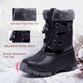 thumbnail image 3 of Nova Utopia Boys Girls Snow Boots NFWB03 BlackGrey 11, 3 of 7