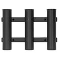 thumbnail image 1 of Support de Canne à Pêche ABS 3 Tubes Support de Canne Accessoires de Pêche pour Kayak d'Eau Douce, 1 of 7