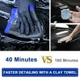 thumbnail image 4 of Clay Towel, Clay Towel Auto Detailing, Fine Grade Microfiber Clay Bar Towel for Car, DIY Detail Clay Towels, Clay Bar Alternative for Car Detailing, 4 of 8