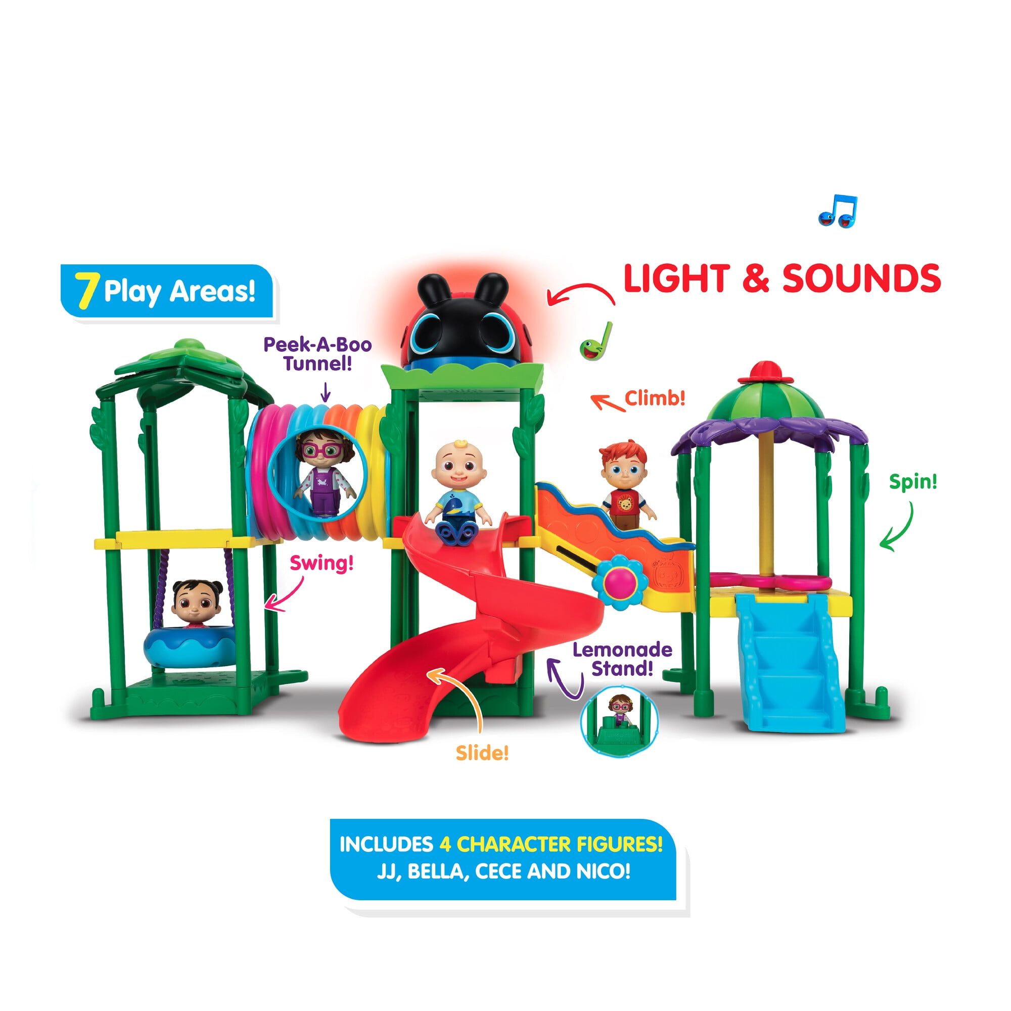 CoComelon Lane Climb & Rhyme Playground Playset