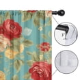 thumbnail image 4 of Blackout Kids Curtains,Pioneer Flower Childrens Insulated Curtains Set Of 2,Bedroom Essentials,Toddler Room Decor 52x84in(132x213cm), 4 of 4