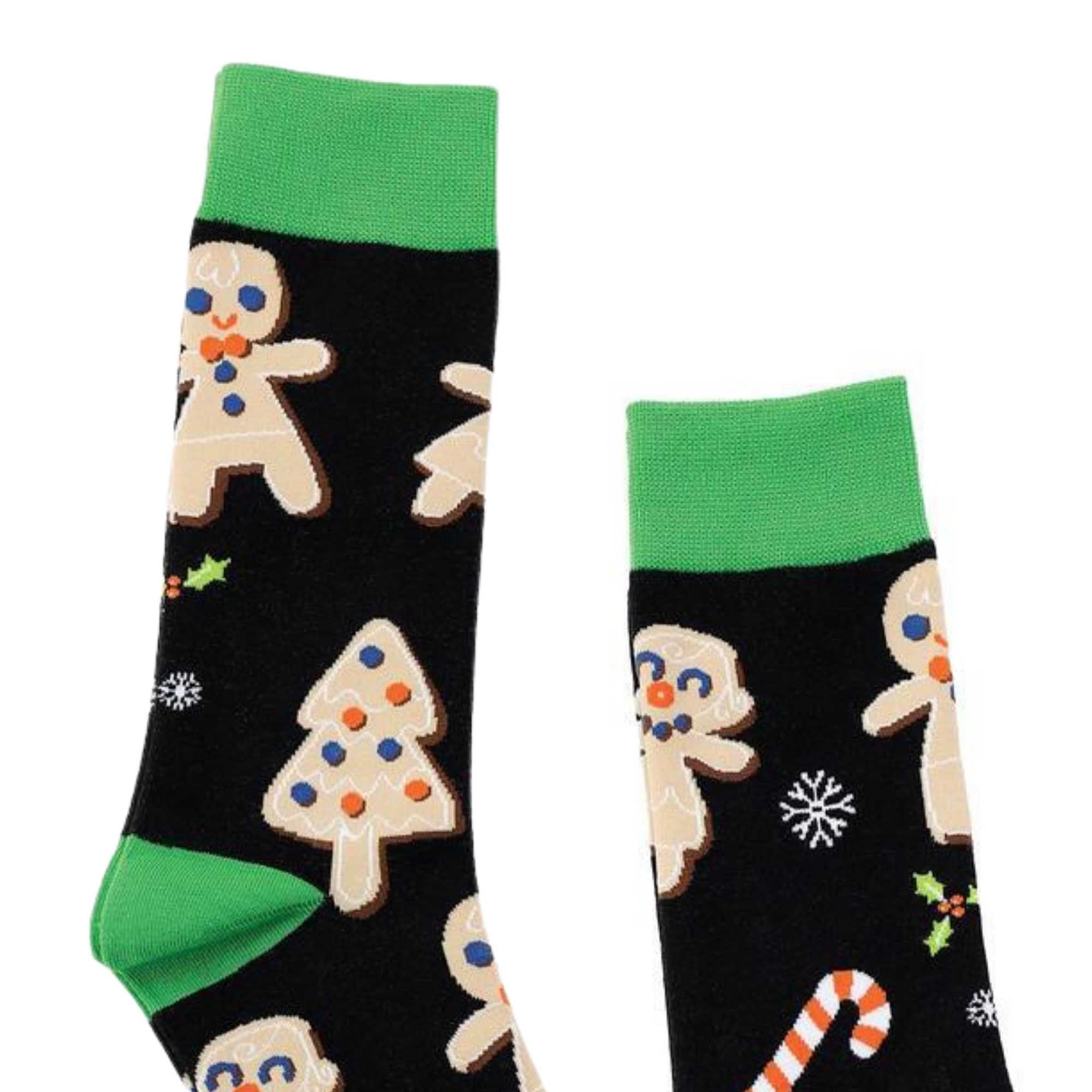 Novelty Socks Gingerbread Socks Cotton Izzy & Oliver Christmas 6010753