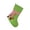 Green, variant on Leeye Christmas Stockings with Scarf Red Green White Xmas Fireplace Hanging Stockings Green Red Velvet Knit Stocking Winter Shoes Stockings Holding for Christmas Decorations