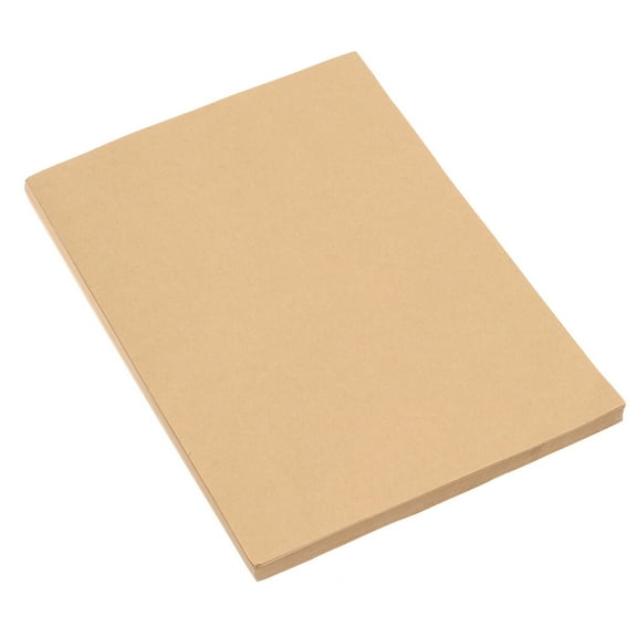 HEMOTON 100 Sheets Vintage Kraft Writing Paper 21x15cm Blank Letter Paper for and Crafts