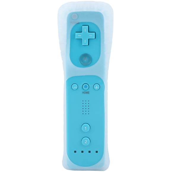 Controlador de mango de juego NikouMX con joystick analógico para consola WiiU/Wii azul