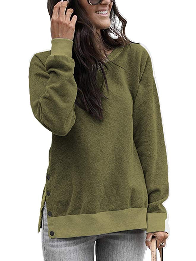 fall crew neck sweatshirts