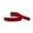 Burgundy, variant on 3/8" x 7yd. Navy Faux Linen Ribbon by Celebrate It – Non-Wired Woven Selvage Edge - Ideal for Gift Wrapping - Bows & Seasonal Crafts - 12 Pack