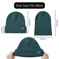 thumbnail image 3 of BASSDASH Winter Stretchy Knit Beanie Hats Soft Warm for Men Women Lightweight Stylish Unisex Cuffed Beanies, 3 of 5