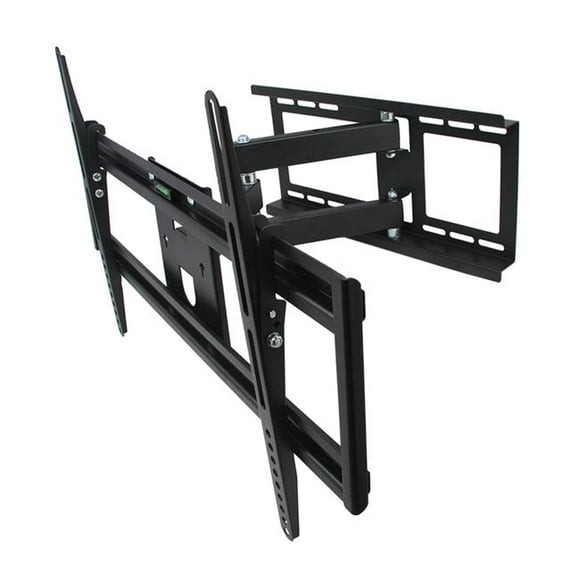 32-70 in. Full Motion Television Wall Mount with Bubble Level for Displays