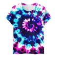 thumbnail image 5 of jobturf Graphic Tees for Women Summer Loose Fit Crew Neck T Shirts Beach Short Sleeve Going Out Tops Vacation Outfits S-3XL, 5 of 6